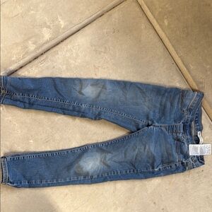 Levi's Blue Skinny Jeans Distressed Denim